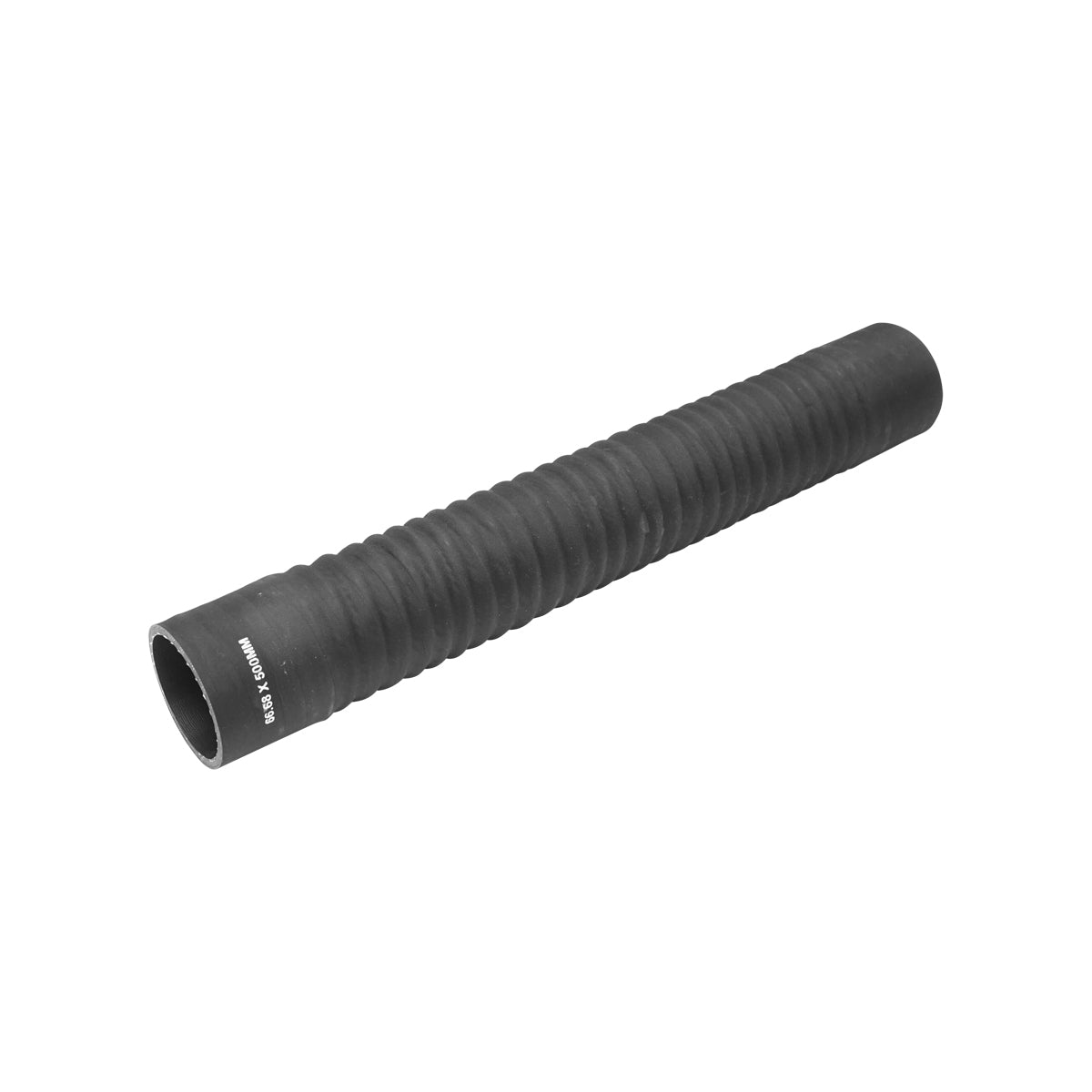 Flexible cooling hose inner diameter 66.68x500mm made of rubber with textile insert and metal spiral, 9 Bar Breckner Germany
